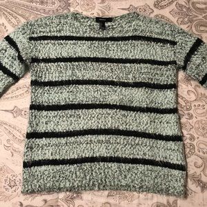 Forever 21 Striped Popcorn Sweater